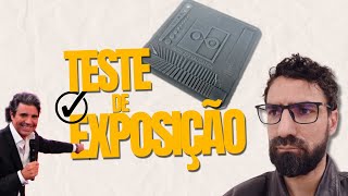 COMO EU CALIBRO o Tempo de Exposição  Impressão 3D em Resina [upl. by Analem925]