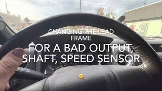 How to Test and Replace Rear ABS Speed Sensor 1998 Dodge Ram 1500 Code PO720 P0720 [upl. by Hoeg84]