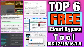 TOP 6 FREE iCloud Bypass Tools iOS 12 to iOS 1675 [upl. by Post512]