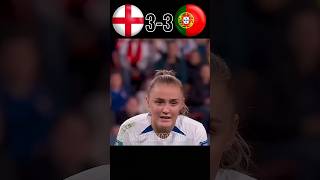 Portugal 🆚 England 43😱Women FIFA World Cup Final 2099Ronaldo vs Girls youtube football shorts [upl. by Barney]