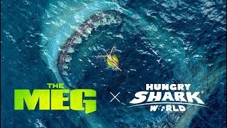 تحميل لعبة hungry shark world MEG 302 مهكرة أخر أصدار 2018  محدث بأستمرار [upl. by Showker]