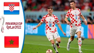 Mislav Orsic Goal Croatia vs Morocco 21 All Highlights 17122022 WORLD CUP GameplayPes2019 [upl. by Thrasher]