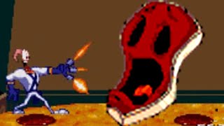 Earthworm Jim 2 Genesis Playthrough No Death [upl. by Derna]