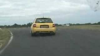 RUN Audi RS6 vs 106rallye Time Attack Max speed Lurcy Levis [upl. by Aneehsak]