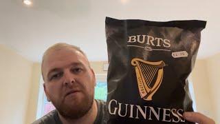 Burts Guinness Flavour Crisps  Review [upl. by Ailelc]