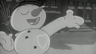 The Snowman in July 1944 animated short [upl. by Sitarski706]