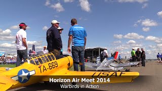 Warbirds at the HORIZON AIR MEET 2014 [upl. by Karilla]