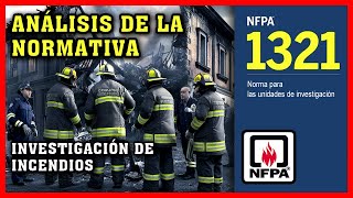 NFPA 1321 unidades de investigación de incendios 🔥 bomberos incendio [upl. by Luz]