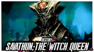 Destiny’s God Of Cunning  The Witch Queen Savathun  Destiny Lore [upl. by Enidan324]