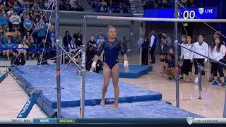 Madison Kocian Bars 2019 UCLA vs ASU 100 [upl. by Atikahc]