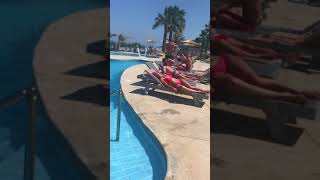 Hotel Akti Imperial Rhodes  Rodos swimming pool area [upl. by Amador]