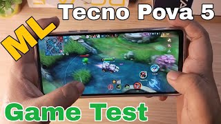 Tecno Pova 5 Mobile Legends Game Test  Smooth ba siya [upl. by Uthrop792]