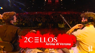 2CELLOS  Fields Of Gold Live at Arena di Verona [upl. by Ettinger]