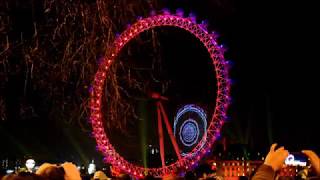 My 2014 LONDON NEW YEARS EVE FIREWORKS experience [upl. by Nillok]