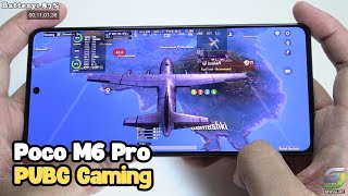 Poco M6 Pro test game PUBG Mobile  Helio G99 Ultra [upl. by Berlauda]