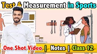 Test and Measurement in Sports  CH  6  CBSE Class 12th 2024 [upl. by Tips]