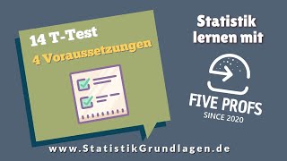 144 TTest  Voraussetzungen [upl. by Helve10]