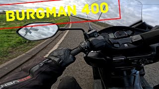 why the burgman 400 is the king of scooters [upl. by Meunier]