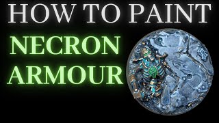 How to Paint NECRON ARMOUR my way [upl. by Bourne]