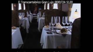 El Transcantabrico Gran Lujo luxury train tour in Spain [upl. by Earezed127]