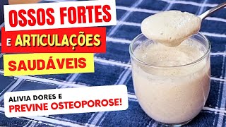 CAFÉ DA MANHÃ para OSSOS FORTES e ARTICULAÇÕES SAUDÁVEIS  Aliviar DORES e Prevenir Osteoporose [upl. by Ykcor]