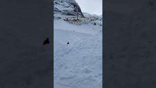 Subscribe for more ski content  skitok snowboarding snowski [upl. by Atirabrab990]