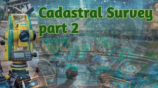 Cadastral Survey part 2Amin surveyor psc learning [upl. by Nnayhs]