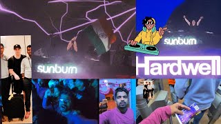 sunburn festival in goa  hardwell ke gane  techno music  going to meet hardwell  vlog [upl. by Garrard]