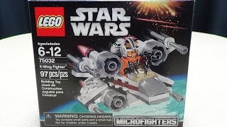 LEGO Star Wars Microfighters XWING FIGHTER EmGo Builds Stuff [upl. by Enyad902]