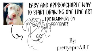 Easy One Line Art Tutorial for Beginners [upl. by Letty483]