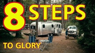 For Beginners HOW TO SET UP AN RV CAMPSITE 8 STEPS TO GLORY [upl. by Inajar]