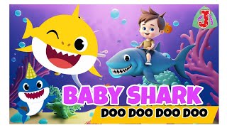 Baby Shark doo doo doo doo  Baby Shark Cocomelon amp Chuchutv Nursery Rhyme toddlers kid  JoyTunes [upl. by Ilam]