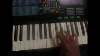 How to play Overnight Celebrity By Twista and Kanye West on piano Tutorial [upl. by Honan]