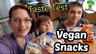 Snacklins And Lays Chips 🤤 Taste Test  VEGAN [upl. by Nosam]