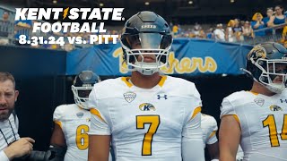 Kent State Football vs Pitt  Cinematic Recap [upl. by Etezzil]