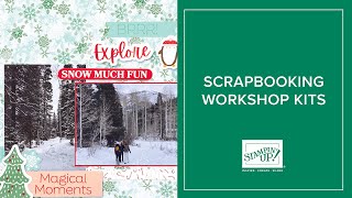 Scrapbooking Workshop Kits by Stampin’ Up [upl. by Publus433]