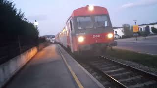 von Petzenkirchen nach Wieselburg mit ÖBB 5047 019 4 um kurz nach 1950 am 06092024 [upl. by Ranit]