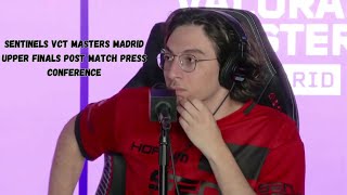 VALORANT Masters Madrid SEN vs Gen G SEN Upper Finals Press Conference VALORANT [upl. by Cathryn]