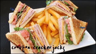 How to Make Club Sandwiches  Club Sandwich Recipe [upl. by Barcroft867]