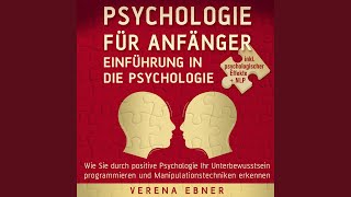 Teil 1 Die wichtigsten Grundlagen der Psychologie [upl. by Ahcsatan]