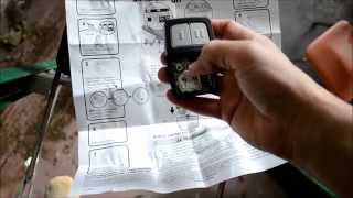 How To Program a Chamberlain Clicker Universal Garage Door Remote Control [upl. by Ecineg]