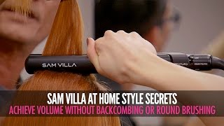 How To Get Maximum Volume amp Texture Without Backcombing or Round Brushing Your Hair [upl. by Galan]