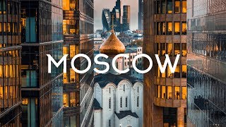 Moscow Russia Aerial Drone 4K Timelabpro [upl. by Truk]