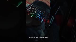 jogar ark de PC com teclado gamer [upl. by Teiv]