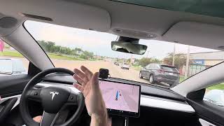 Tesla FSD  1243 Horn Honks amp Roundabouts [upl. by Ile]