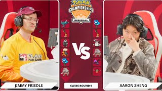 VGC Jimmy Friedle vs Aaron Zheng Knoxville Pokemon Championships [upl. by Kowtko]