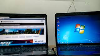 Test SSD vs HDD en laptop HP 6730s 1 Gb RAM [upl. by Lew]