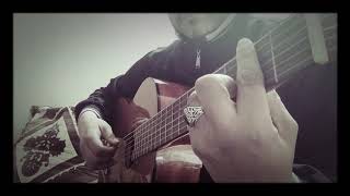 Lbenj la trace guitar cover [upl. by Annawak]