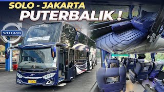 Double Decker Tektok Di Rute Baru Indorent Solo  Jakarta  Volvo B11R [upl. by Stranger]