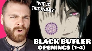 First Time Reacting to quotBLACK BUTLER Openings 14quot  New Anime Fan  REACTION [upl. by Sontich710]